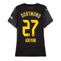 Borussia Dortmund Karim Adeyemi #27 Fußballbekleidung Auswärtstrikot Damen 2024-25 Kurzarm